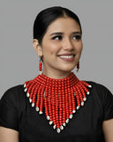 Beads With Shell Neck Set
