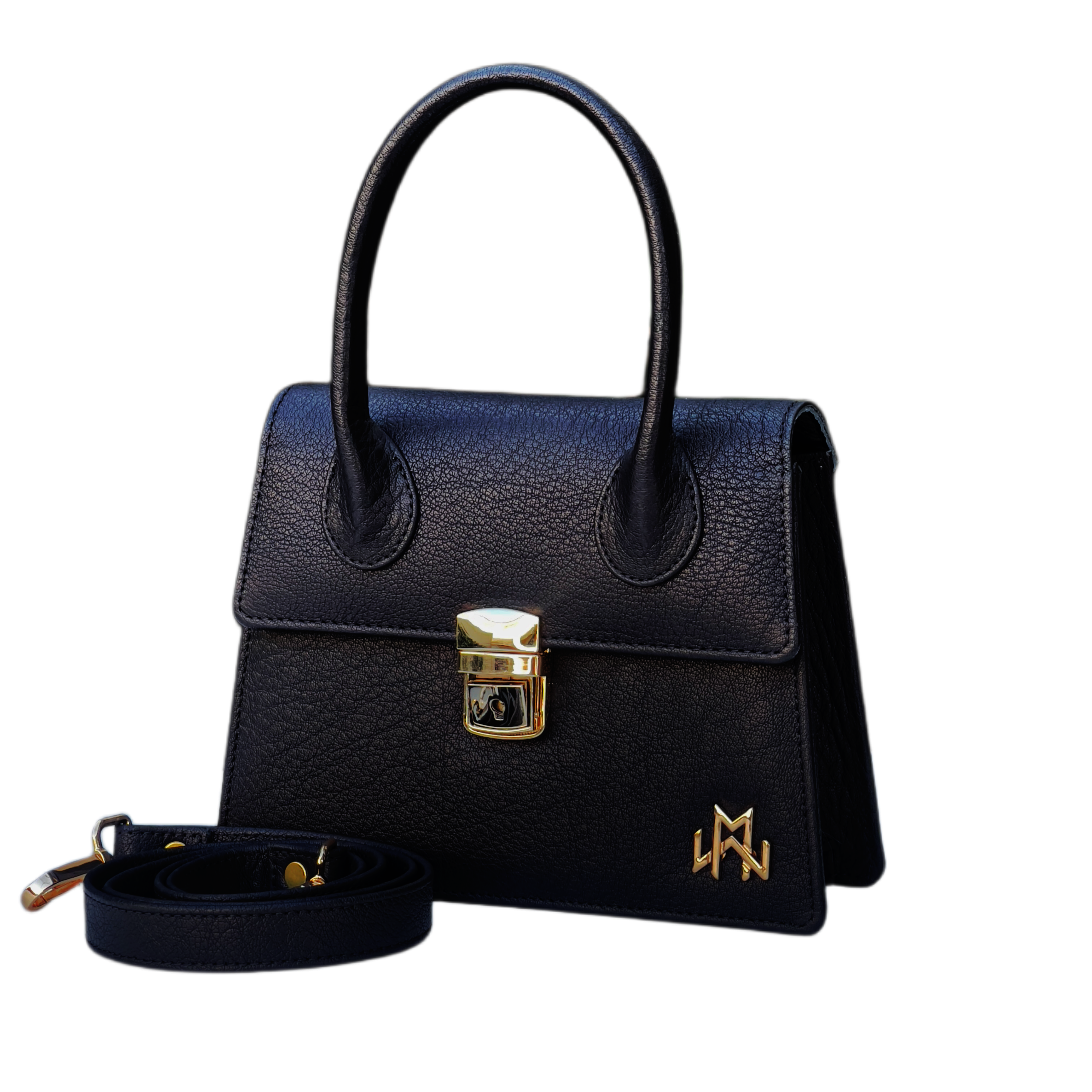 WM Baguette Leather Bag