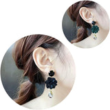 Flower Drop Earrings