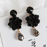 Flower Drop Earrings