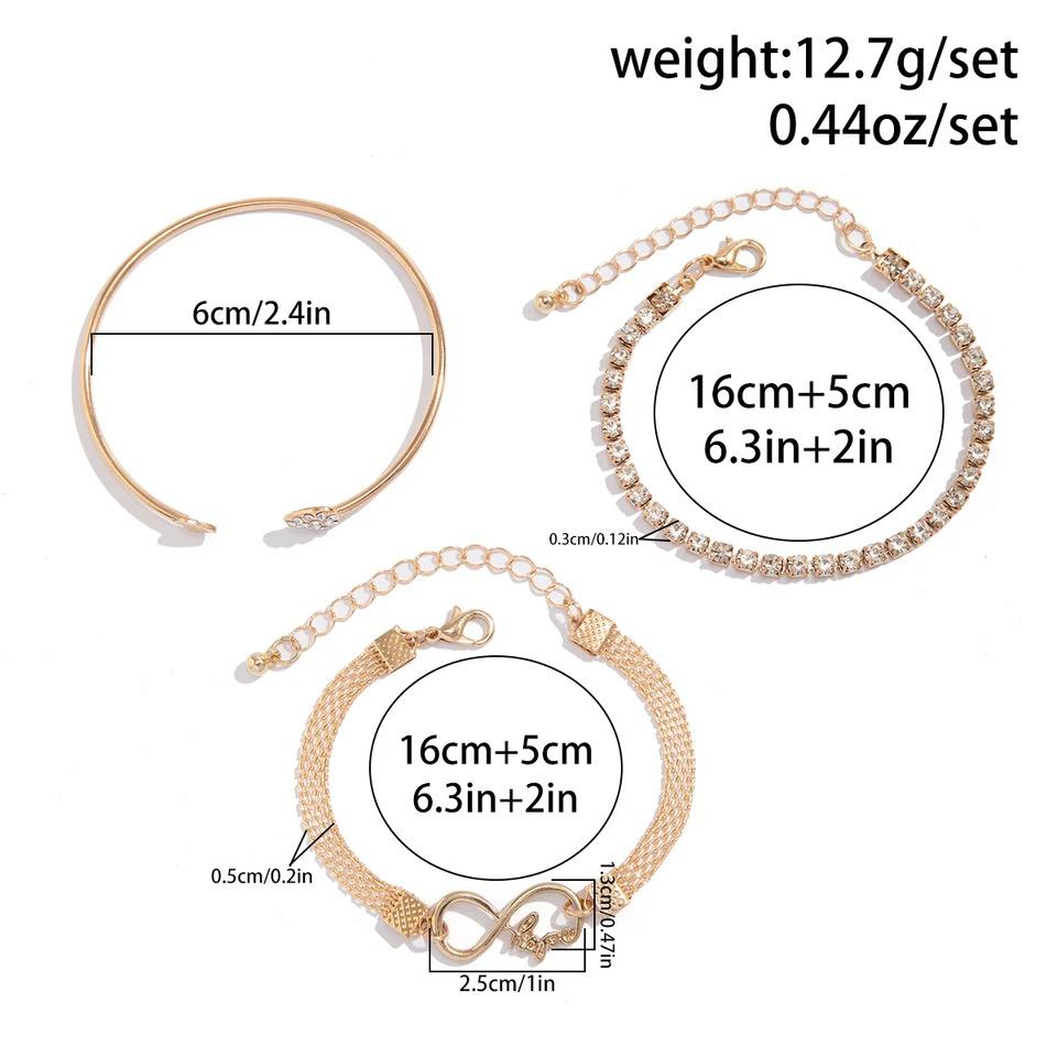 Set of 3 bracelet