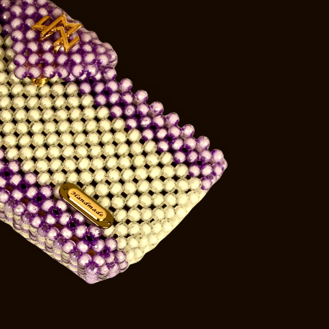 Dual color Pearl bag