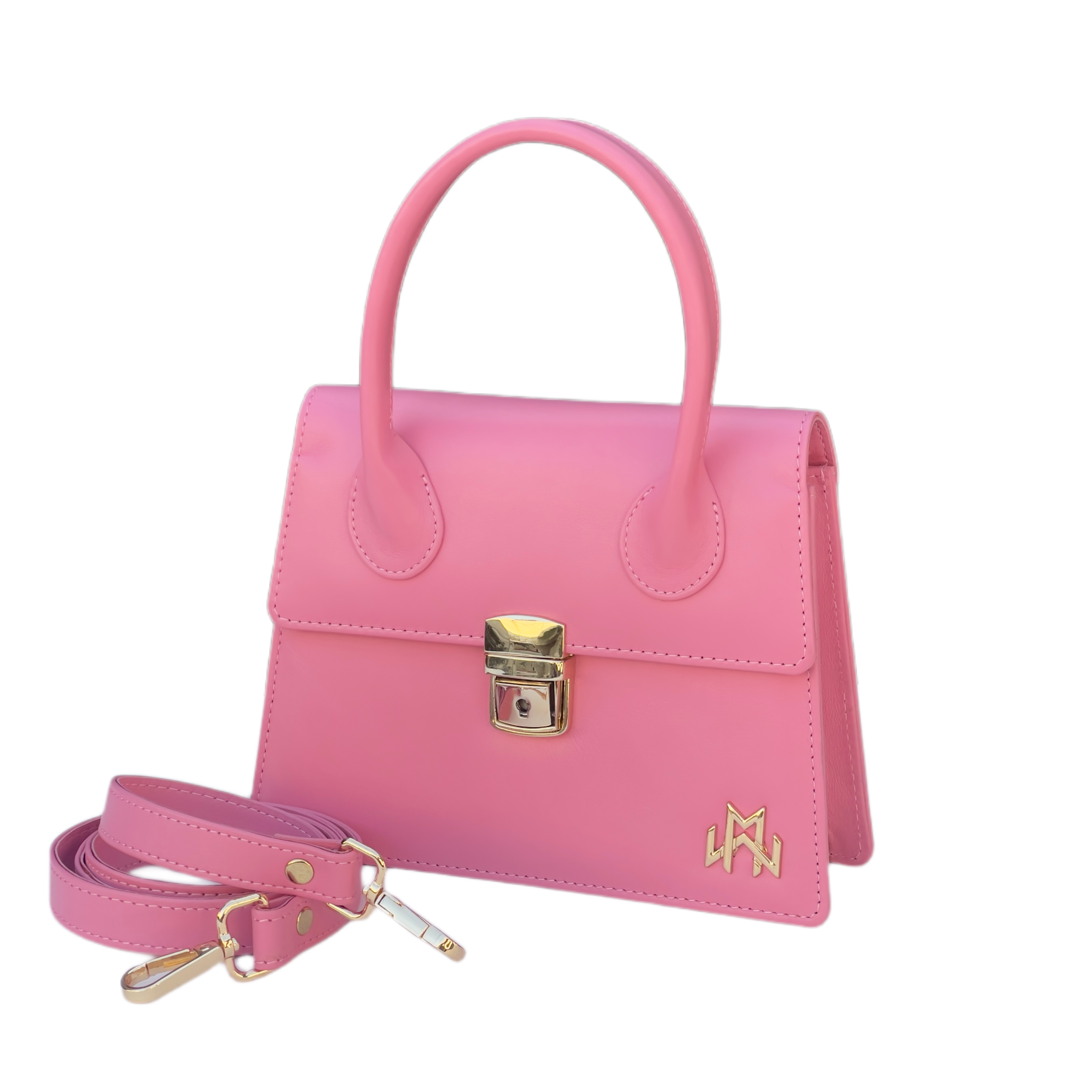 WM Baguette Leather Bag