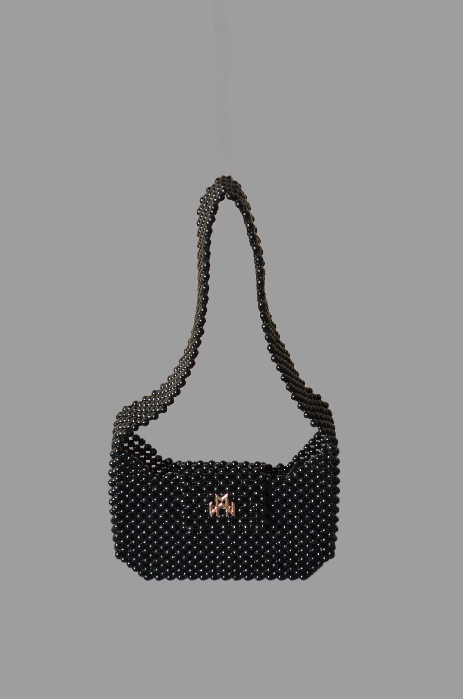Black Pearl beads bag
