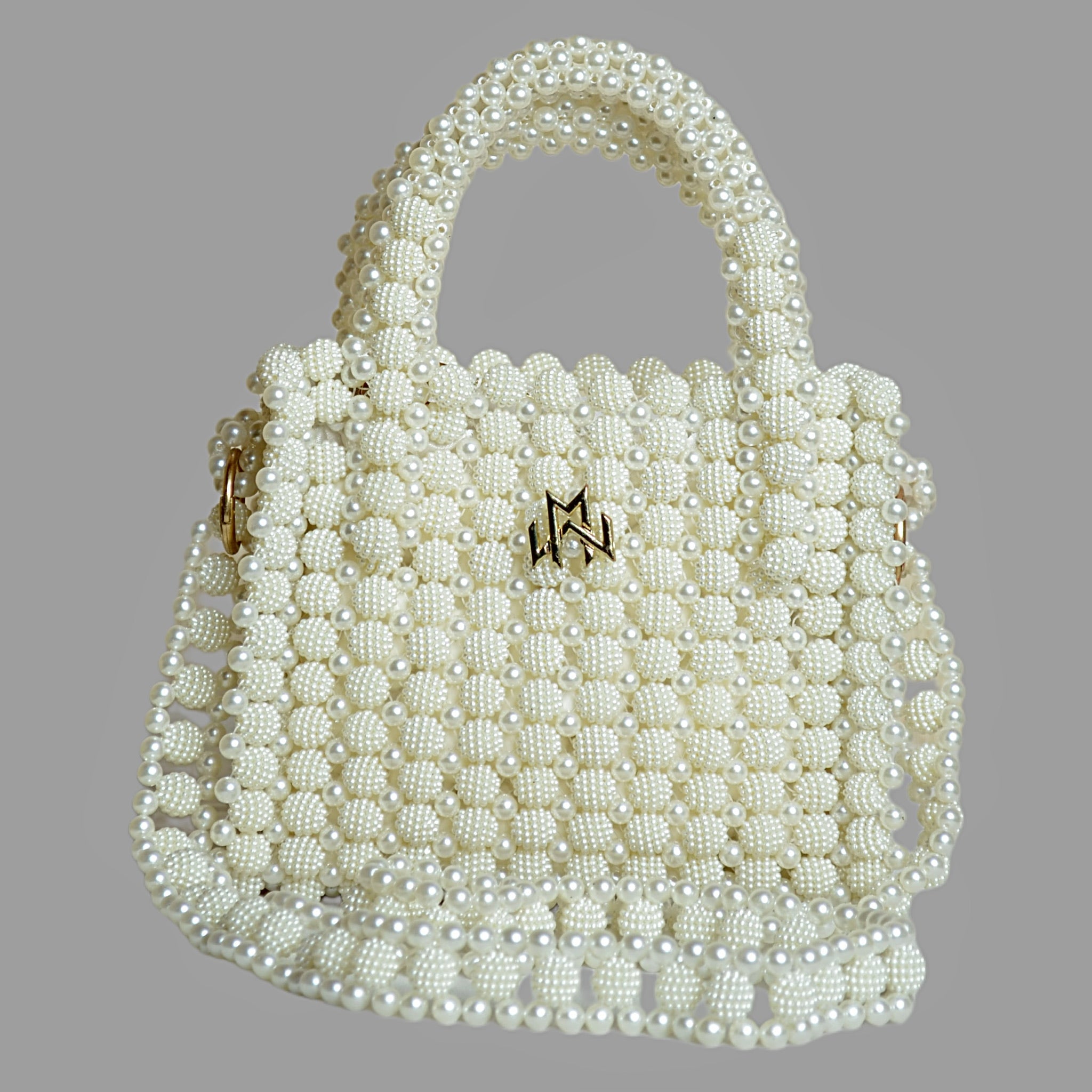 Ivory Glow Pearl bag