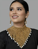 Beads With Shell Neck Set