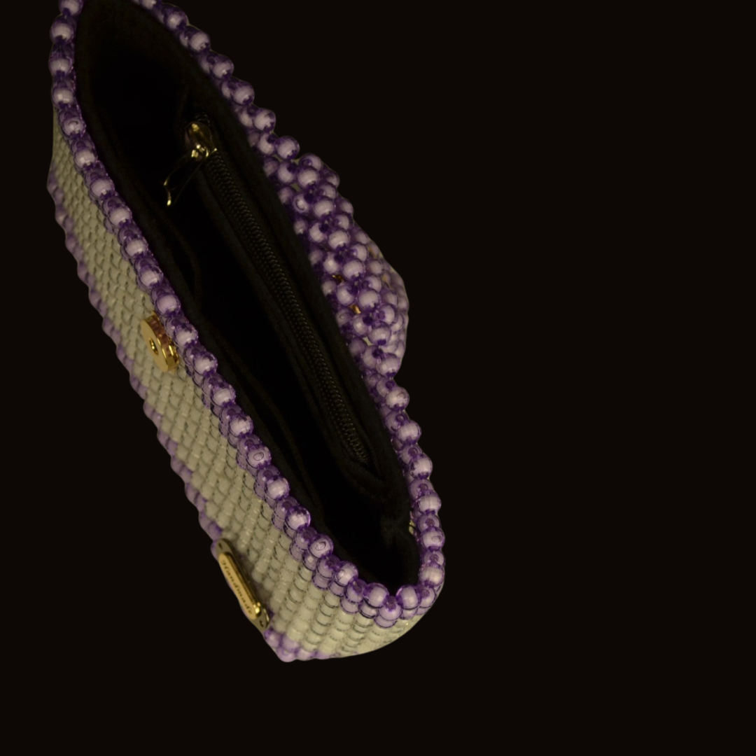 Dual color Pearl bag