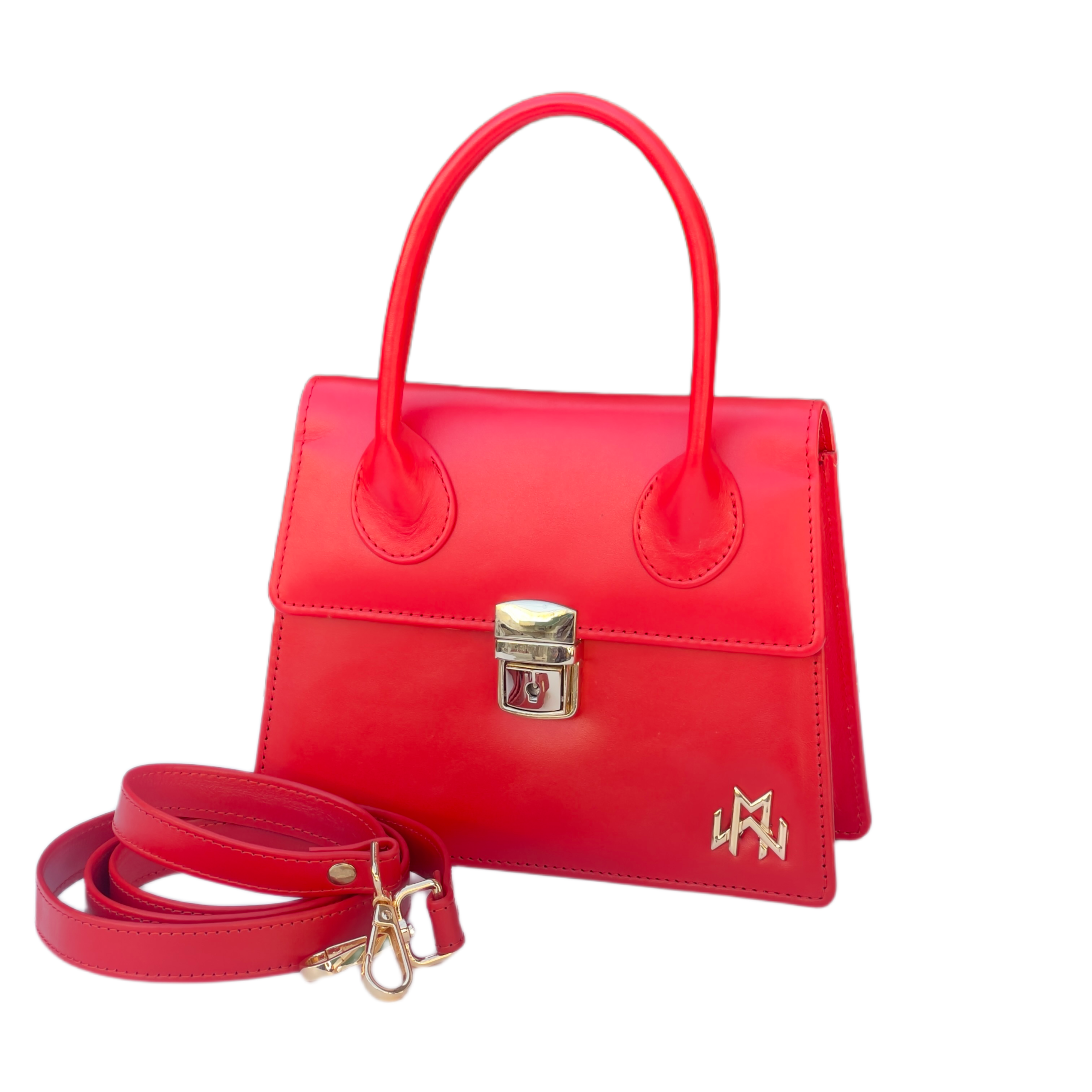 WM Baguette Leather Bag