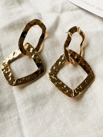 In Square Earings