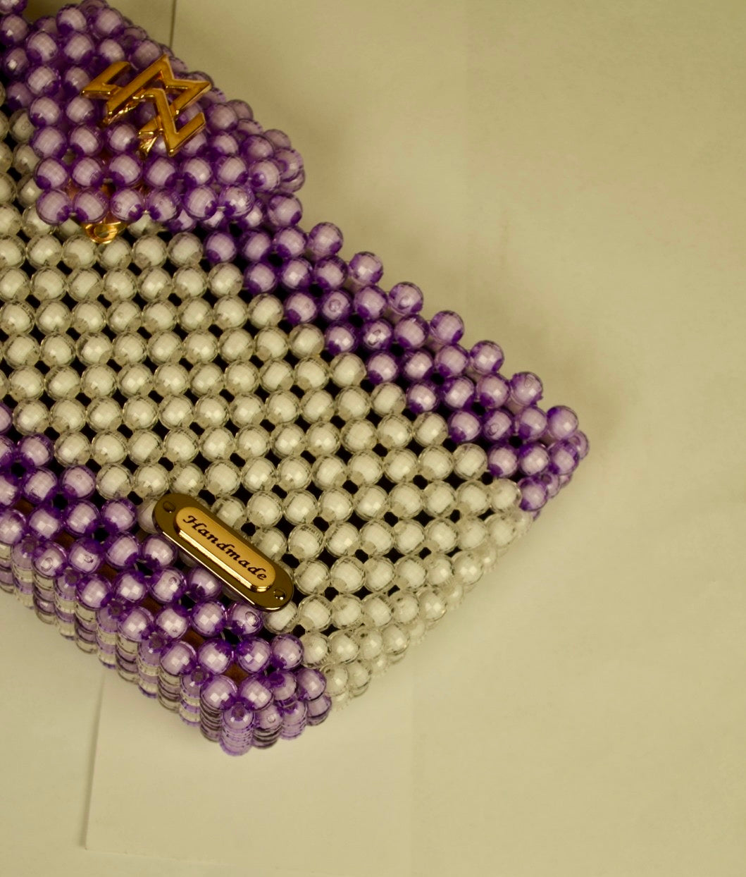 Dual color Pearl bag