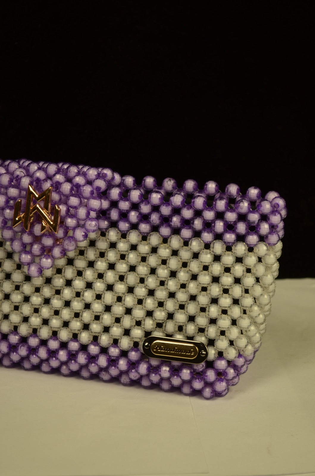 Dual color Pearl bag