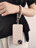 Pearl Star Charming Wrist Strap Phone Case Rope Jewelry for Women Trendy Love Pearl Beaded Phone Chain