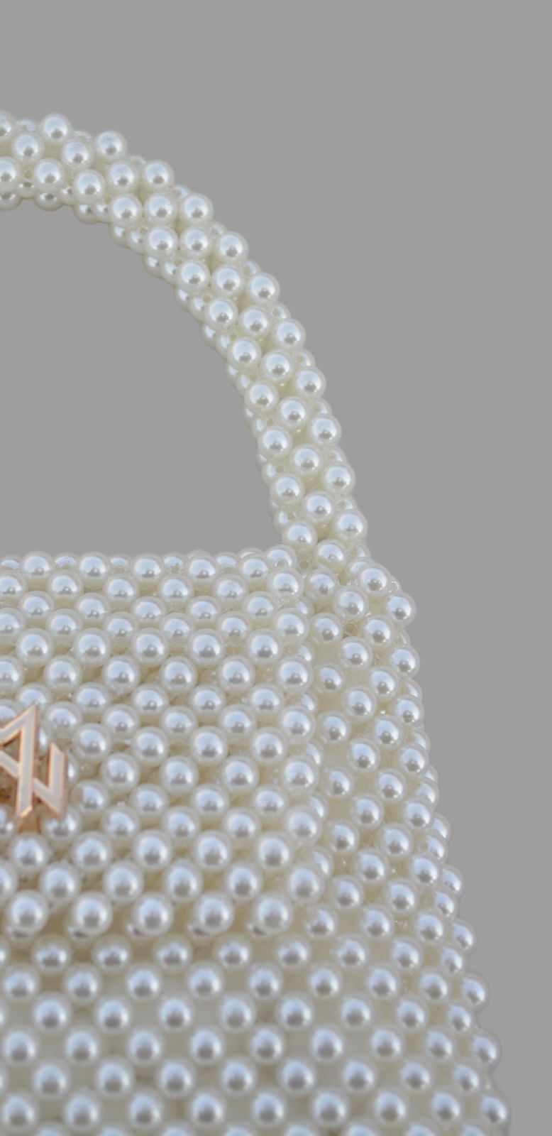 Pearl beads bag