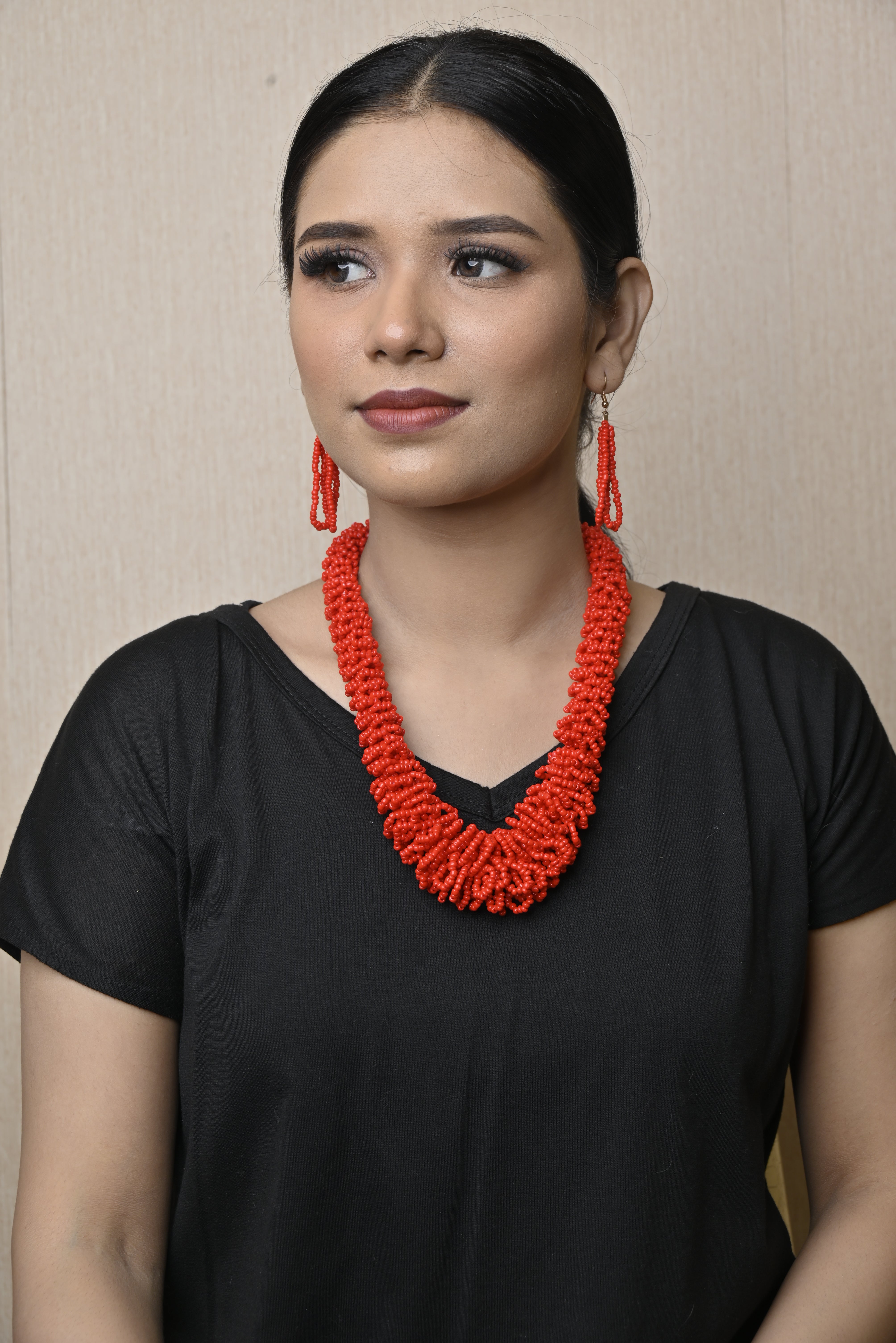 Hand Made beads Necklace set