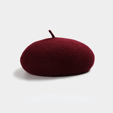 Wool Thick Beret Cap