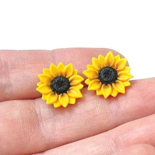 Sunflower Studs