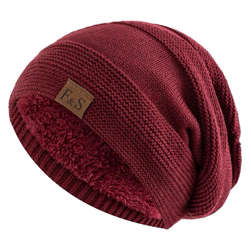 Slouchy Beanies Outdoor Wool Snow Caps Autumn Winter