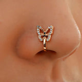 Butterfly nose clip