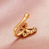 Butterfly nose clip