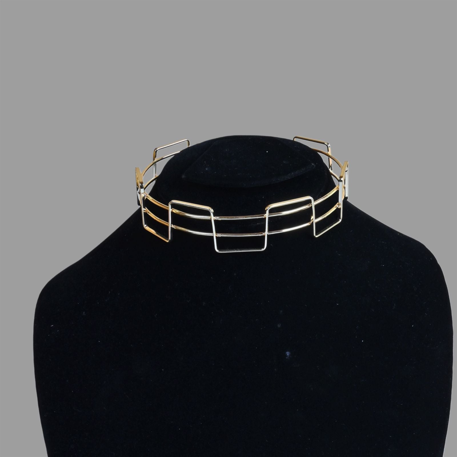 Alloy Torques Choker Necklaces Metal Collar Statement