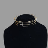 Alloy Torques Choker Necklaces Metal Collar Statement