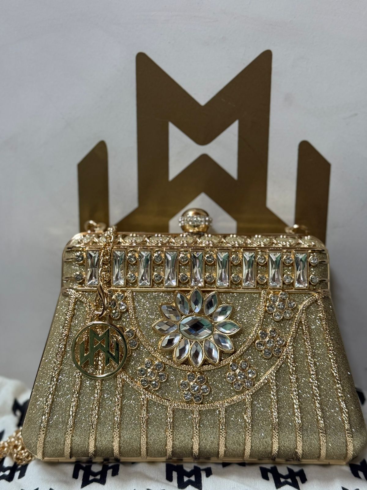 Floral Crystal Radiance Clutch