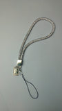 Mobile Charm Lanyard Rhinestone Glitter Keychain Anti-lost Crystal Hanging Rope