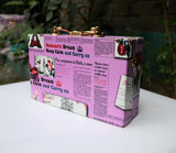 Paris city printed Mini Case Bag