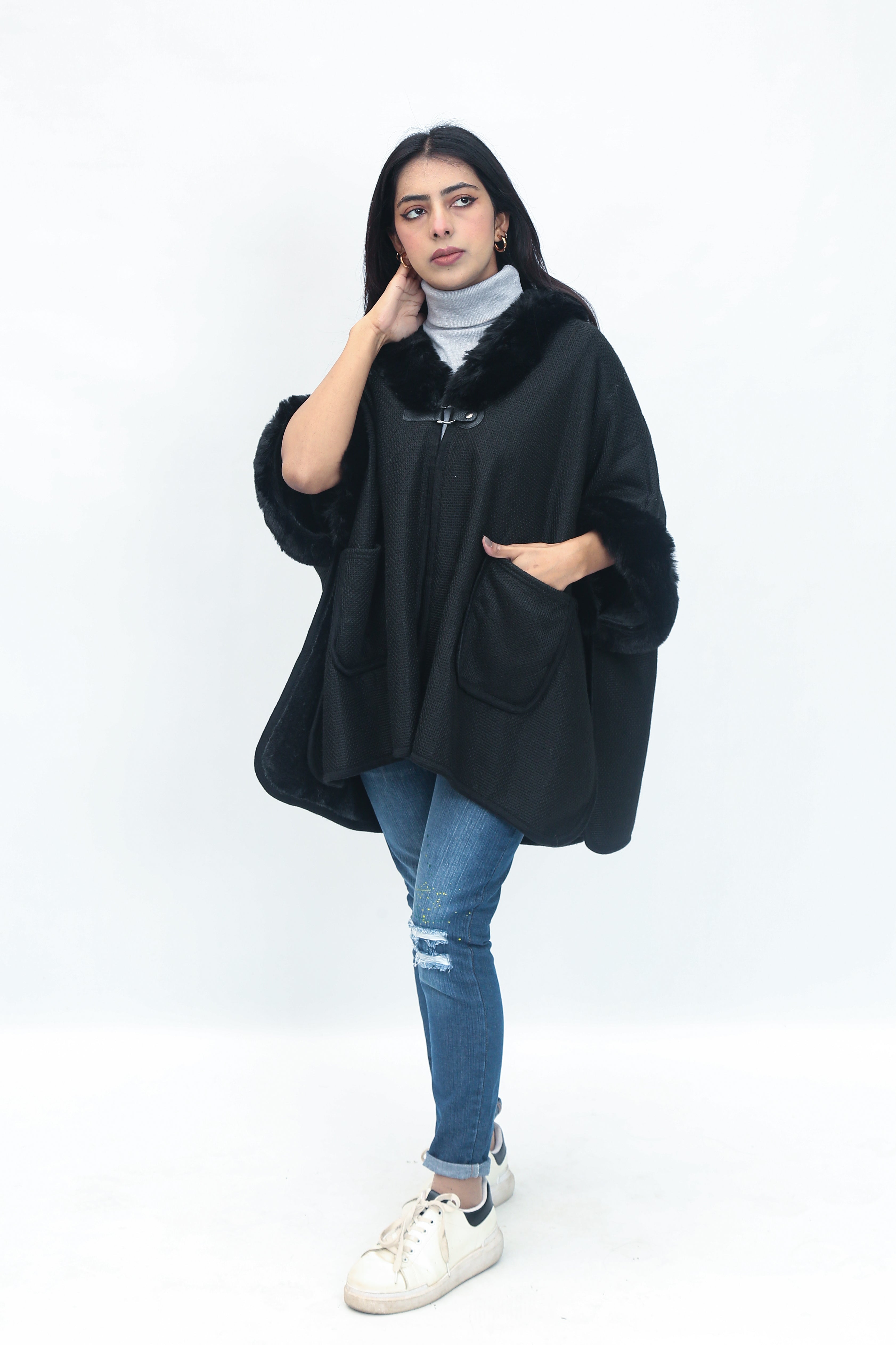 Fur Cape Shawl