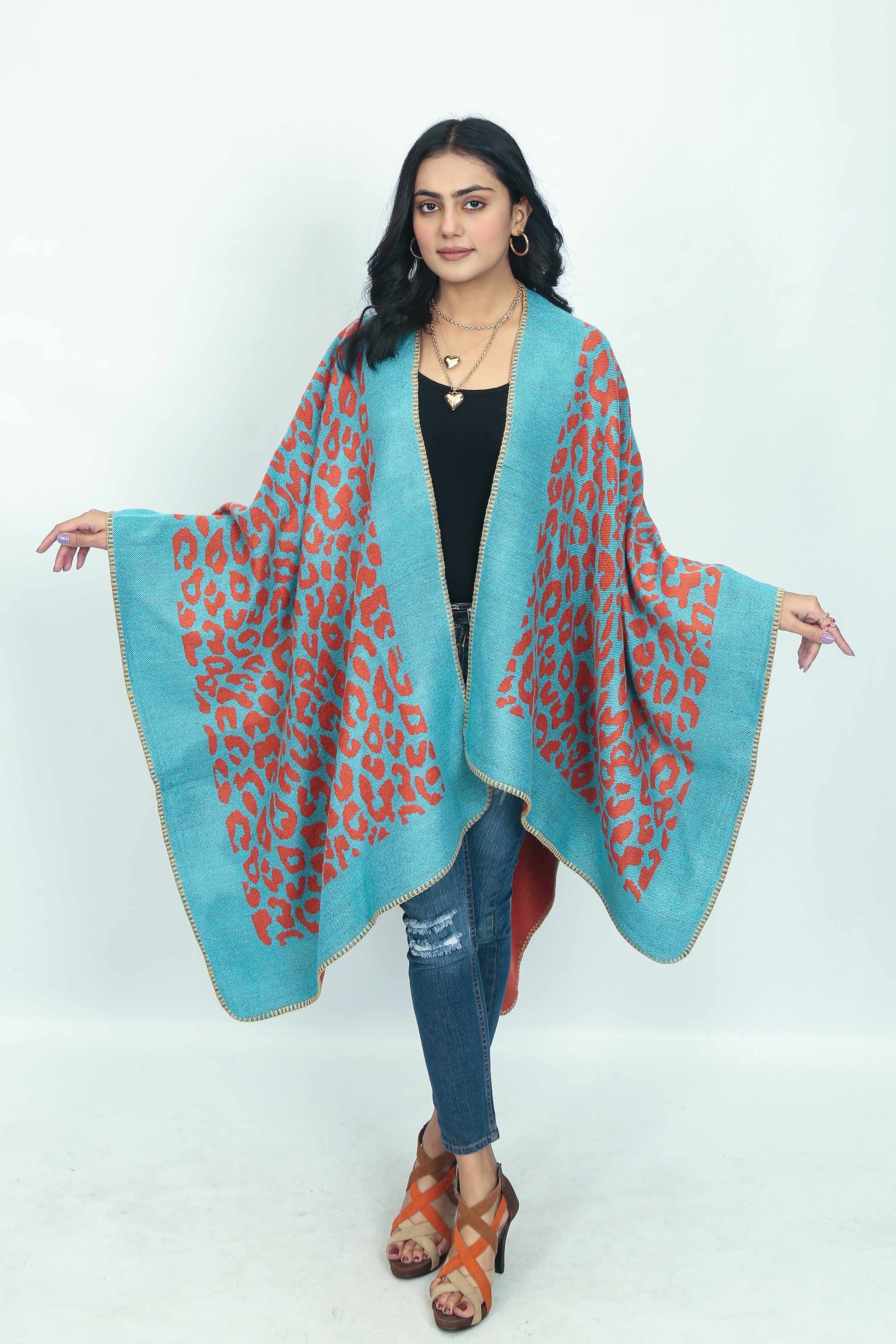 Two tone Cape Shwal