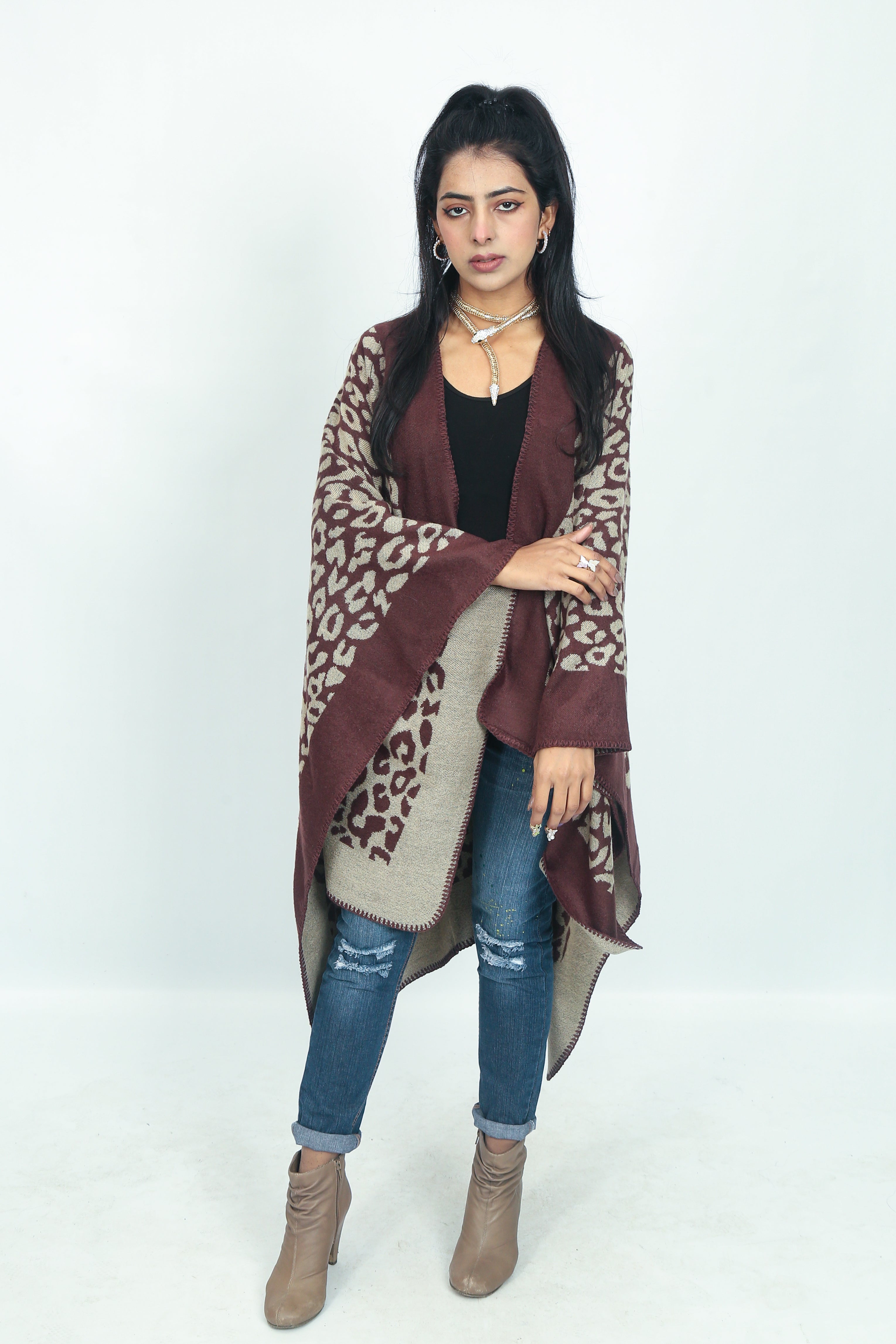 Two tone Cape Shwal