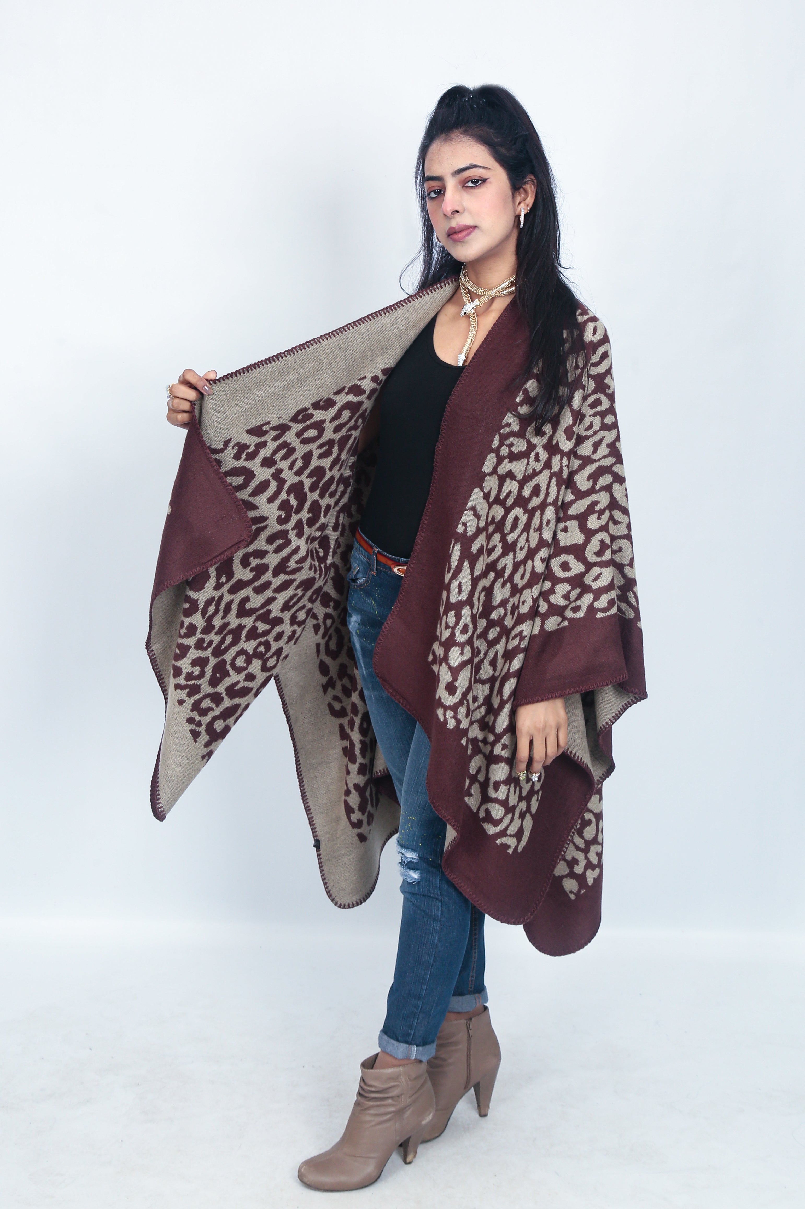 Two tone Cape Shwal
