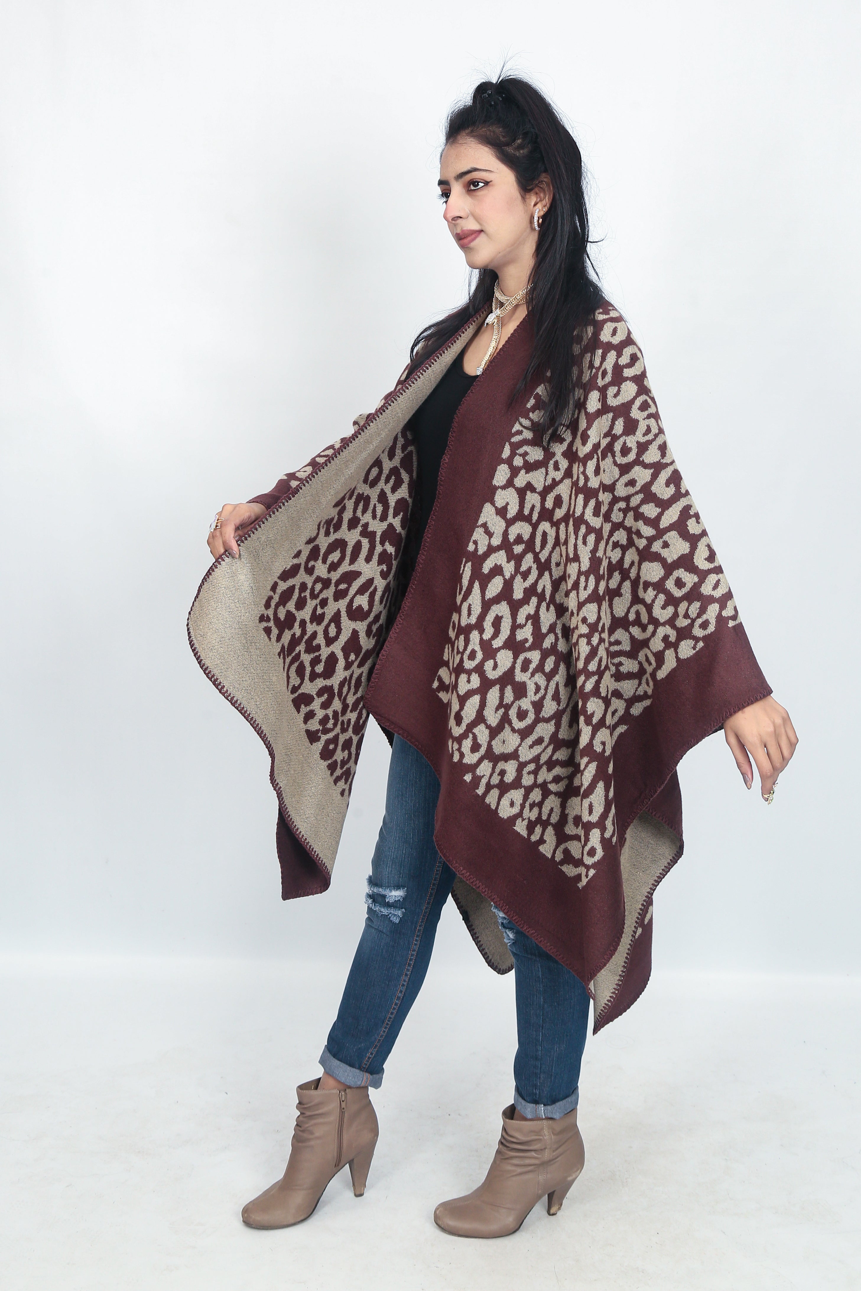 Two tone Cape Shwal