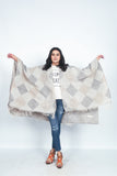 Classic soft woollen Cape Shawl