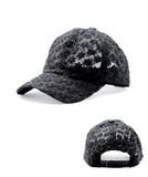 Lace Small Flower Baseball Caps Breathable Mesh Floral