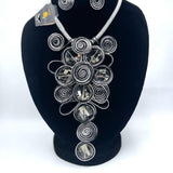 Handmade Africann  Necklace For Women Gold Thick Lace Chain Choker