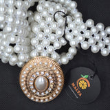 Traditional Style Pearl Belt