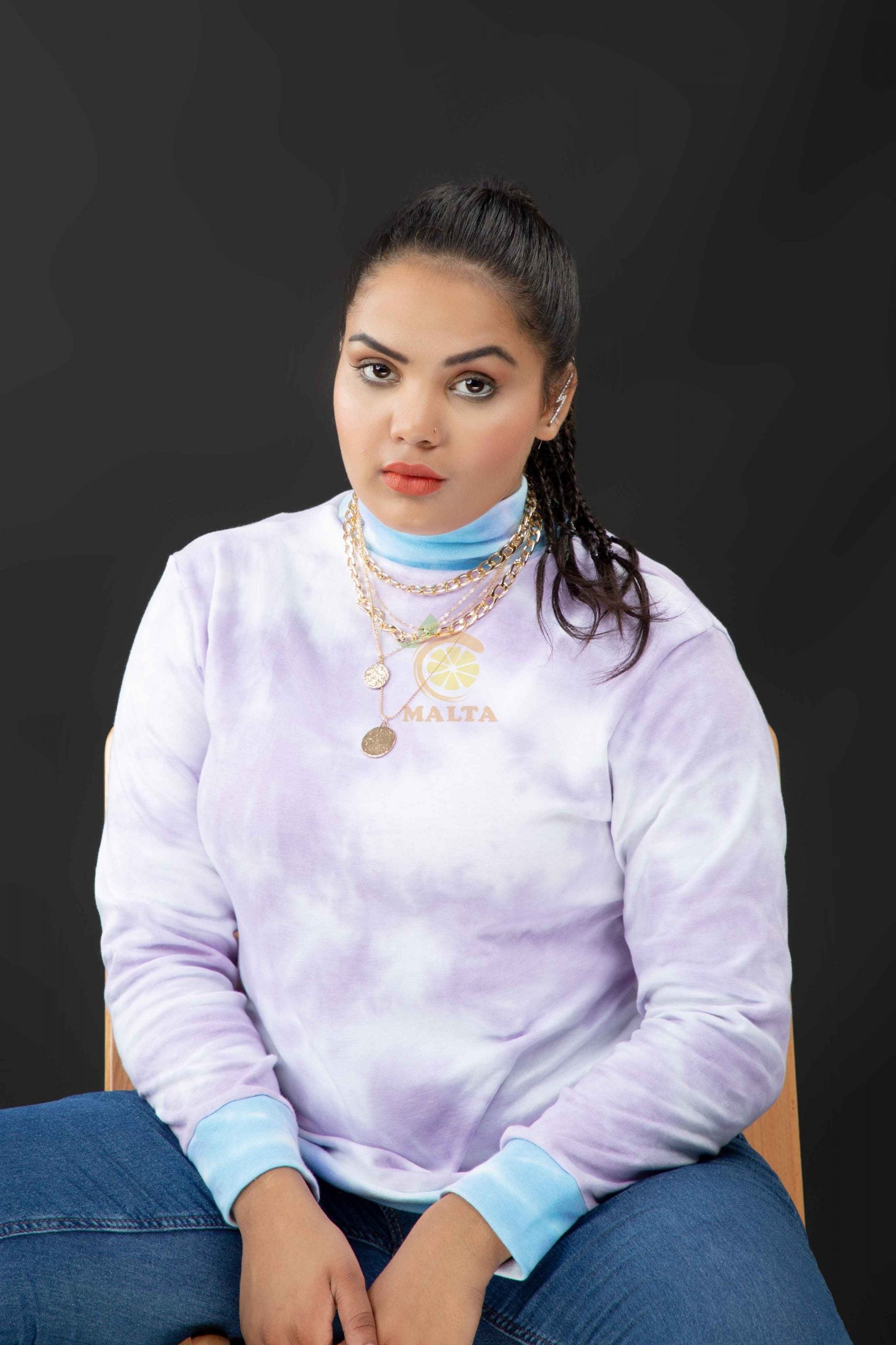 Dye & Tye Turtle Neck