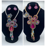 New Crystal Silver Necklace