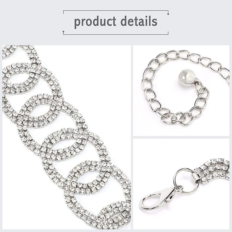 Belt For Women  Shiny Diamond Crystal Belt Fashion