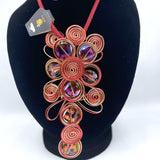 Handmade Africann  Necklace For Women Gold Thick Lace Chain Choker