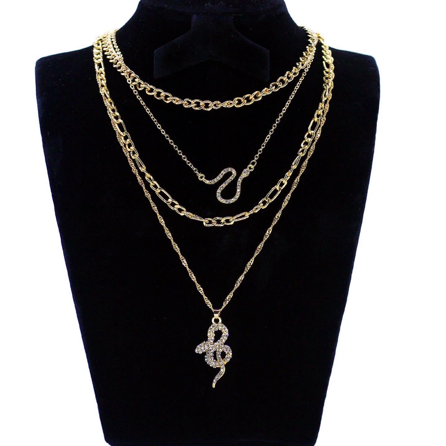Snake Multi Layer Neck Set