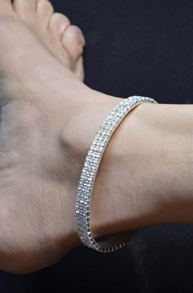 Rhinestone Anklet