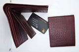 Leather wallet for men