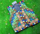 Malta Traditional Mirror Koti With Multi Color Embroidery