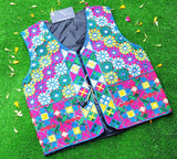 Malta Traditional Mirror Koti With Multi Color Embroidery