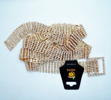 Malta New Design Rhinstone Belt With Beautifull Square Shape Buckle-(05-05-00-03)