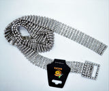 Malta New Design Rhinstone Belt With Beautifull Square Shape Buckle-(05-05-00-03)