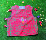 Malta Traditional Embroidery Koti With Multi Colors