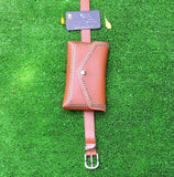 Malta Women's Leather Belts with Removable Belt